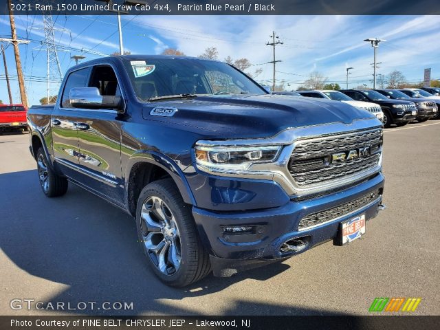 2021 Ram 1500 Limited Crew Cab 4x4 in Patriot Blue Pearl