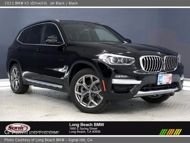 2021 BMW X3 sDrive30i in Jet Black