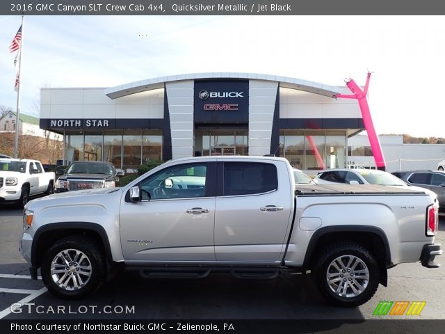 2016 GMC Canyon SLT Crew Cab 4x4 in Quicksilver Metallic