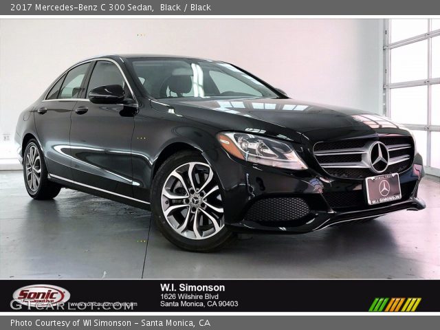 2017 Mercedes-Benz C 300 Sedan in Black