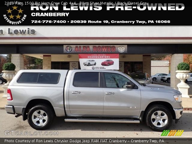 2019 Ram 1500 Big Horn Crew Cab 4x4 in Billett Silver Metallic