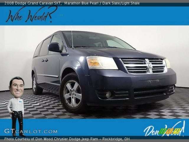 2008 Dodge Grand Caravan SXT in Marathon Blue Pearl