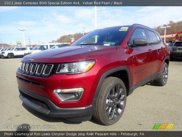2021 Jeep Compass 80th Special Edition 4x4 in Velvet Red Pearl