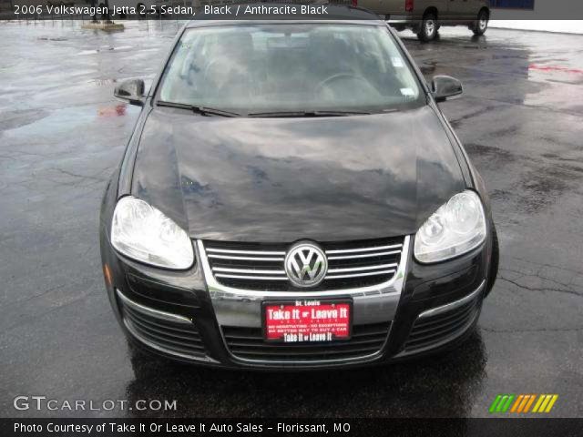 2006 Volkswagen Jetta 2.5 Sedan in Black