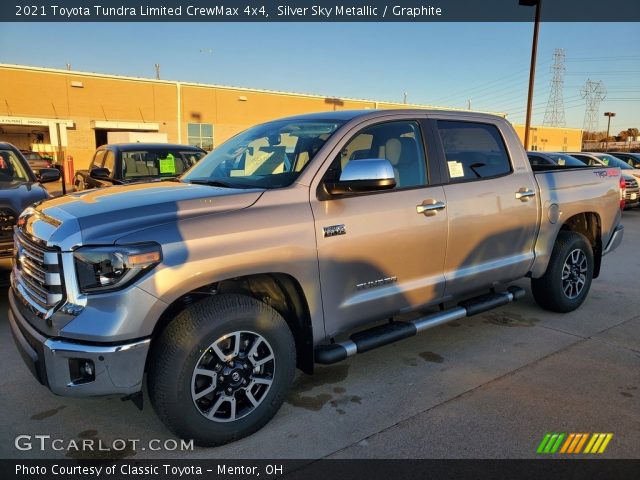2021 Toyota Tundra Limited CrewMax 4x4 in Silver Sky Metallic
