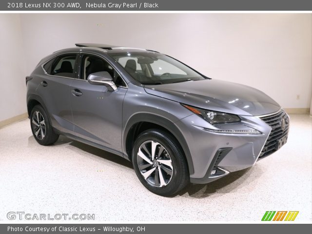 2018 Lexus NX 300 AWD in Nebula Gray Pearl