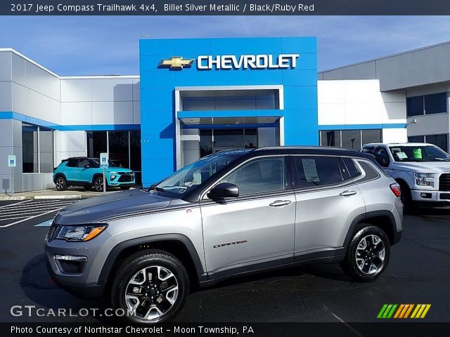 2017 Jeep Compass Trailhawk 4x4 in Billet Silver Metallic