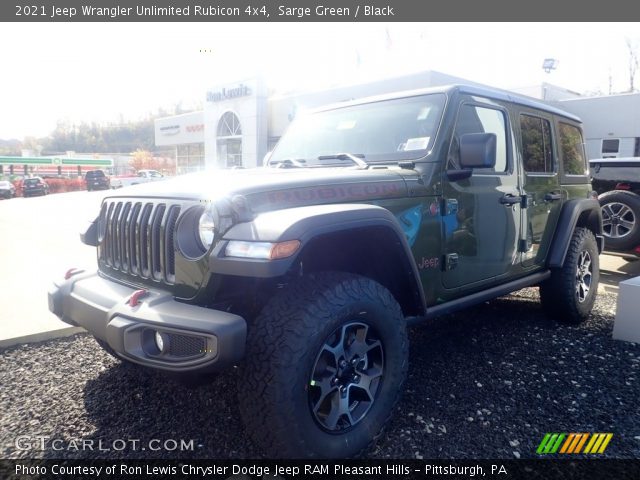 2021 Jeep Wrangler Unlimited Rubicon 4x4 in Sarge Green