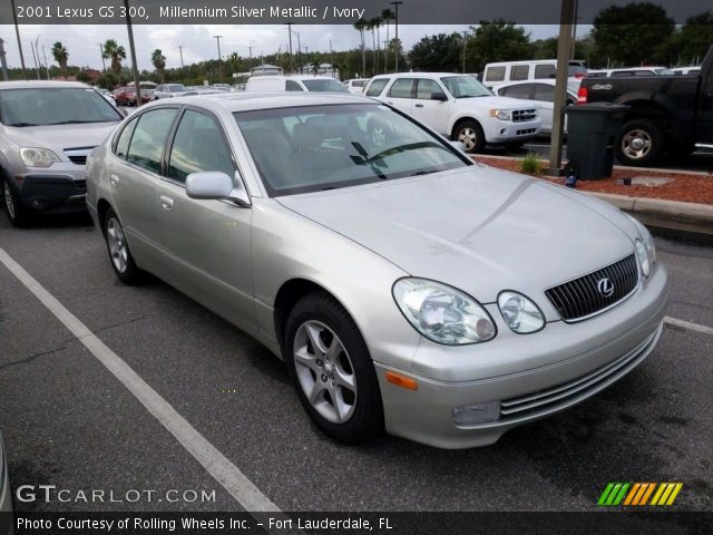 2001 Lexus GS 300 in Millennium Silver Metallic