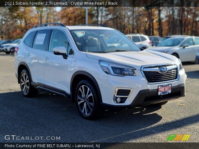2021 Subaru Forester 2.5i Limited in Crystal White Pearl