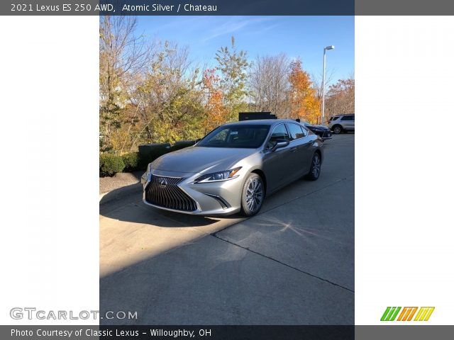 2021 Lexus ES 250 AWD in Atomic Silver
