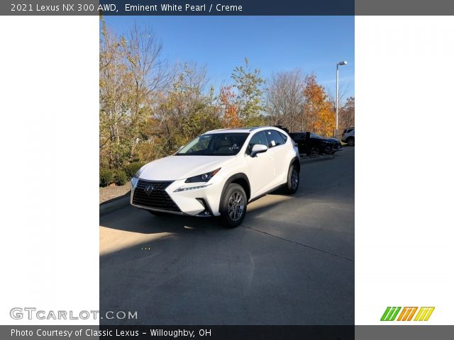 2021 Lexus NX 300 AWD in Eminent White Pearl