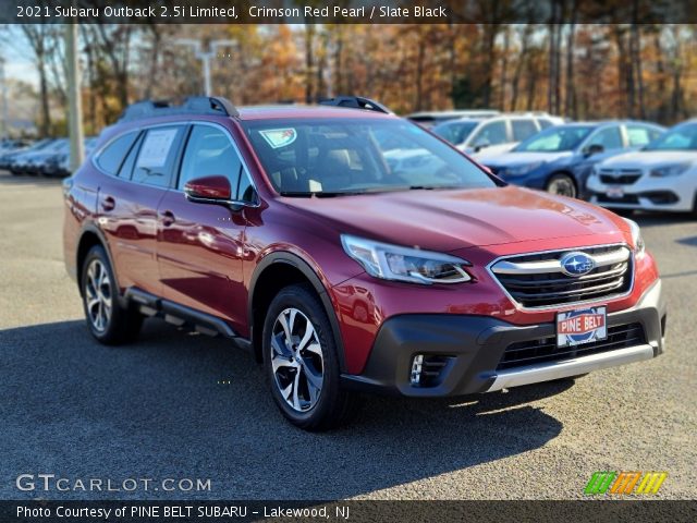 2021 Subaru Outback 2.5i Limited in Crimson Red Pearl