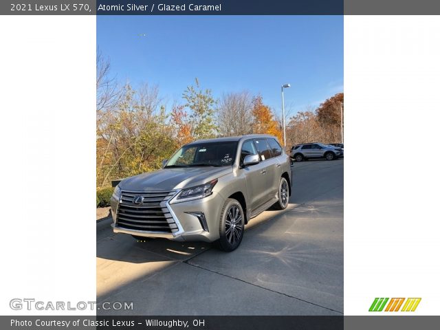 2021 Lexus LX 570 in Atomic Silver