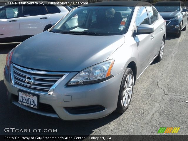 2014 Nissan Sentra SV in Brilliant Silver