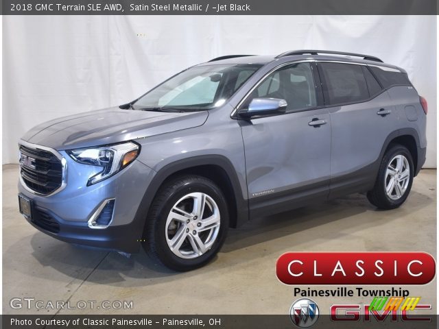 2018 GMC Terrain SLE AWD in Satin Steel Metallic