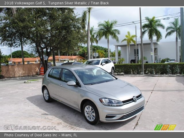 2018 Volkswagen Golf S in Tungsten Silver Metallic