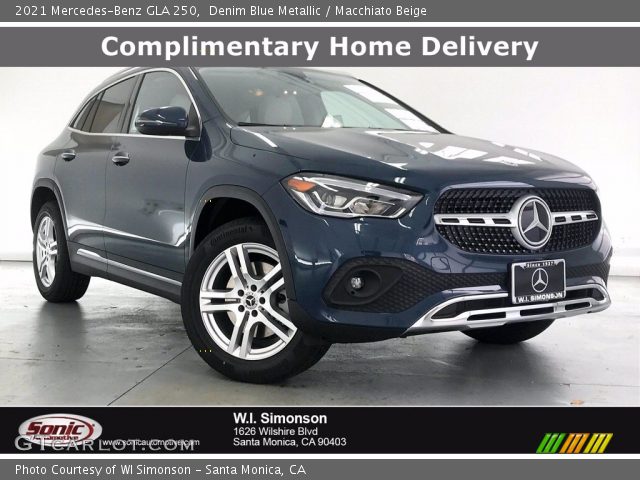 2021 Mercedes-Benz GLA 250 in Denim Blue Metallic