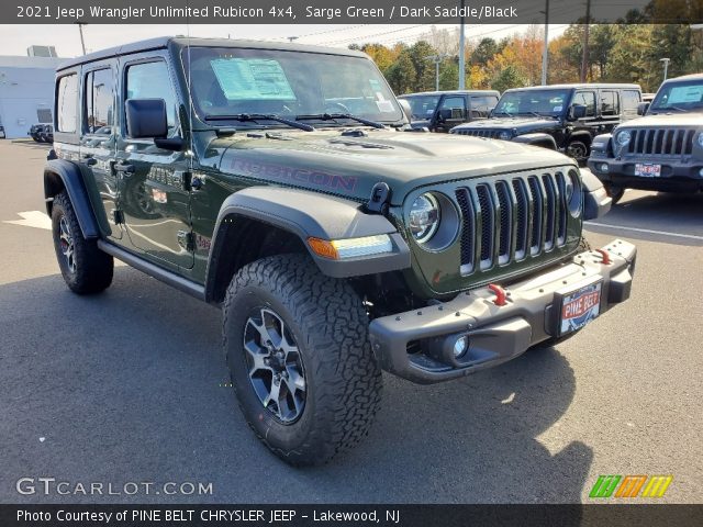 2021 Jeep Wrangler Unlimited Rubicon 4x4 in Sarge Green