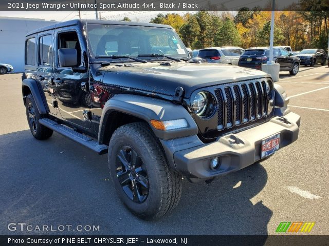2021 Jeep Wrangler Unlimited Sport Altitude 4x4 in Black