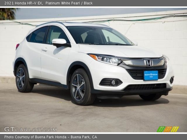 2021 Honda HR-V EX in Platinum White Pearl