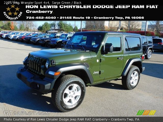 2021 Jeep Wrangler Sport 4x4 in Sarge Green