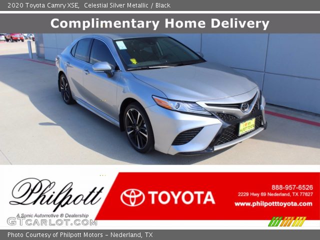 2020 Toyota Camry XSE in Celestial Silver Metallic