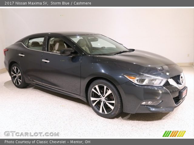 2017 Nissan Maxima SV in Storm Blue