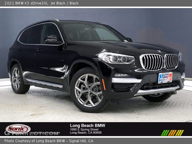 2021 BMW X3 sDrive30i in Jet Black