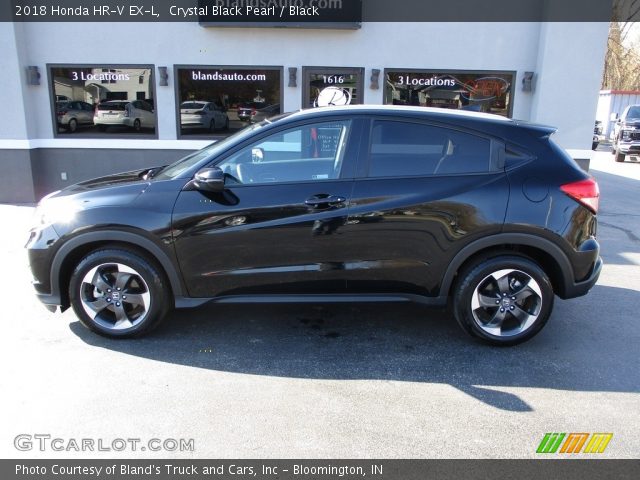 2018 Honda HR-V EX-L in Crystal Black Pearl