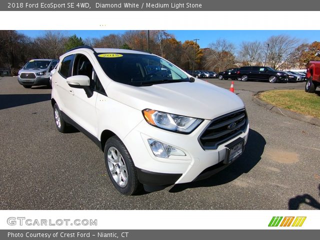 2018 Ford EcoSport SE 4WD in Diamond White
