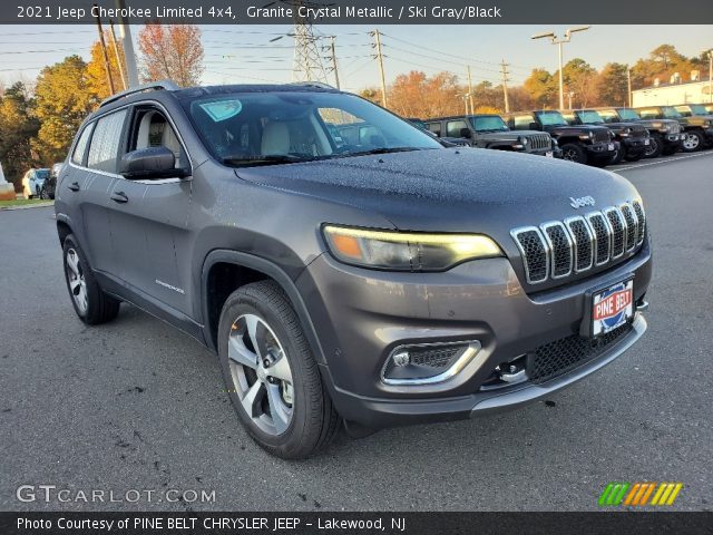 2021 Jeep Cherokee Limited 4x4 in Granite Crystal Metallic