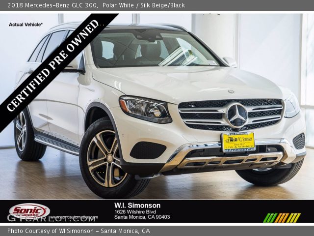 2018 Mercedes-Benz GLC 300 in Polar White