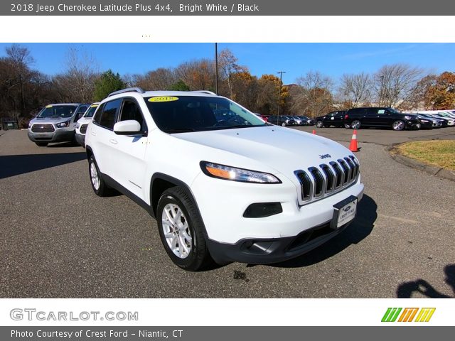 2018 Jeep Cherokee Latitude Plus 4x4 in Bright White