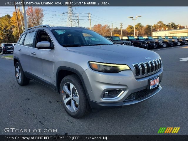 2021 Jeep Cherokee Limited 4x4 in Billet Silver Metallic