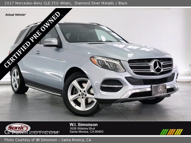 2017 Mercedes-Benz GLE 350 4Matic in Diamond Silver Metallic
