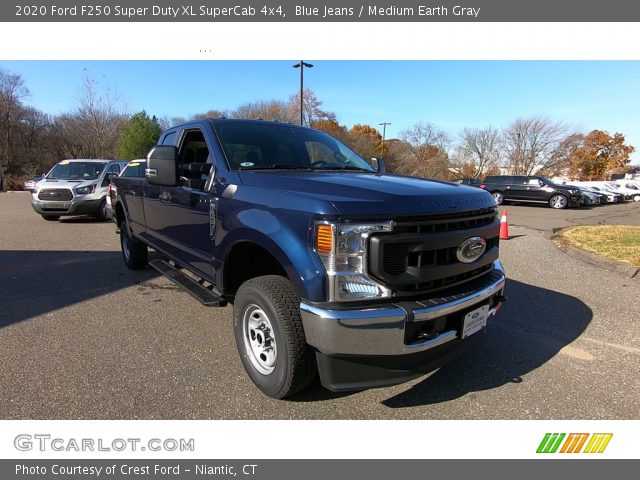 2020 Ford F250 Super Duty XL SuperCab 4x4 in Blue Jeans