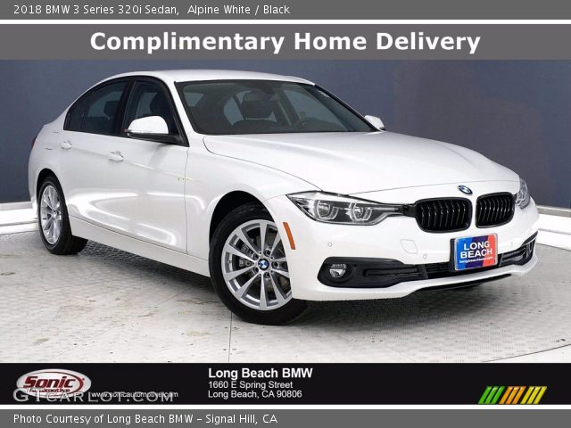 2018 BMW 3 Series 320i Sedan in Alpine White