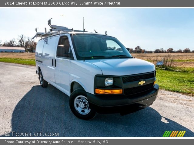 2014 Chevrolet Express 2500 Cargo WT in Summit White