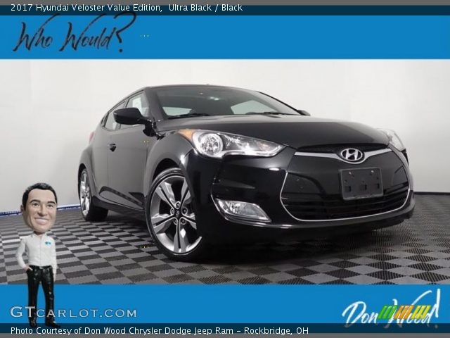 2017 Hyundai Veloster Value Edition in Ultra Black