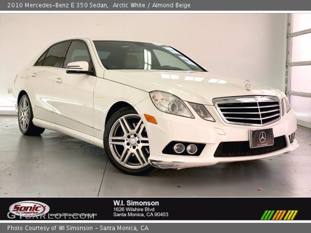 2010 Mercedes-Benz E 350 Sedan in Arctic White
