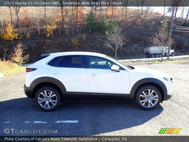 2021 Mazda CX-30 Select AWD in Snowflake White Pearl Mica