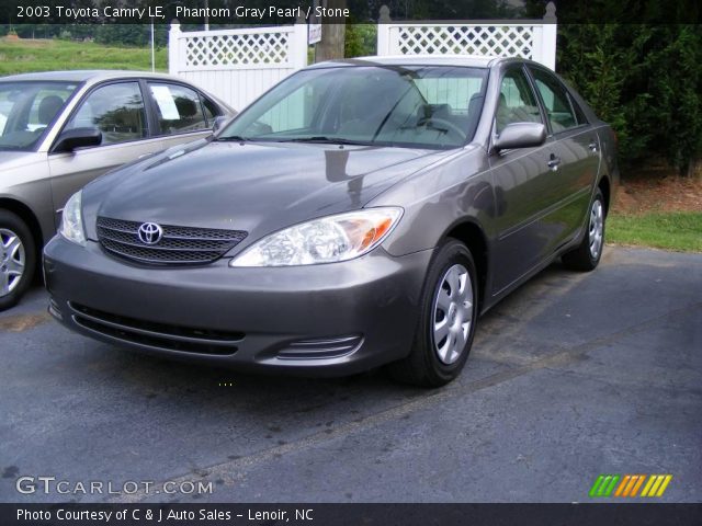 2003 Toyota Camry LE in Phantom Gray Pearl