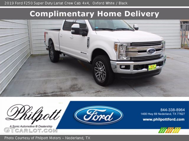 2019 Ford F250 Super Duty Lariat Crew Cab 4x4 in Oxford White
