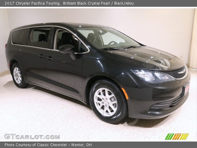 2017 Chrysler Pacifica Touring in Brilliant Black Crystal Pearl