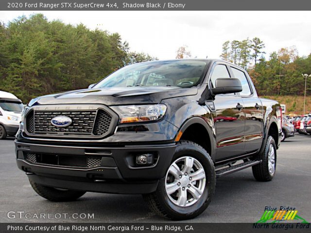 2020 Ford Ranger STX SuperCrew 4x4 in Shadow Black