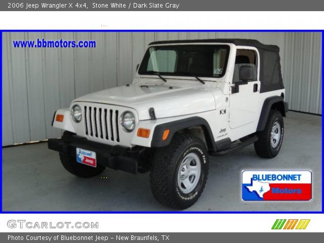 2006 Jeep Wrangler X 4x4 in Stone White