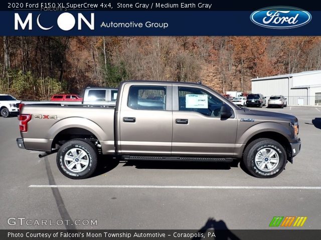 2020 Ford F150 XL SuperCrew 4x4 in Stone Gray