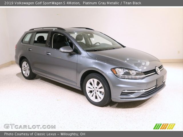 2019 Volkswagen Golf SportWagen S 4Motion in Platinum Gray Metallic