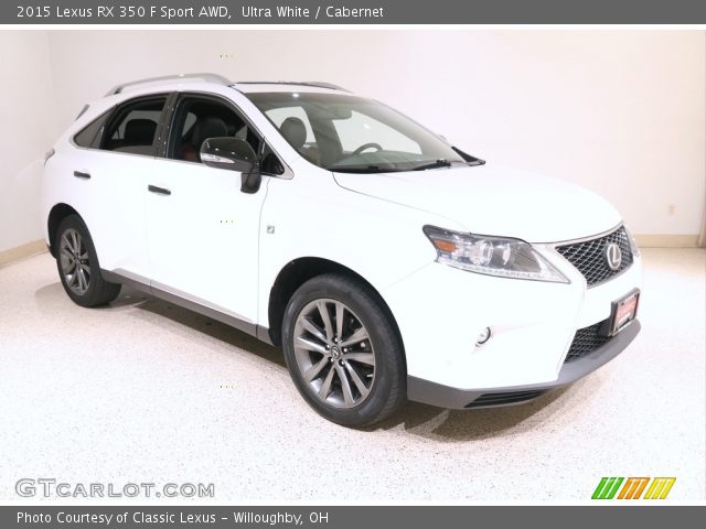 2015 Lexus RX 350 F Sport AWD in Ultra White